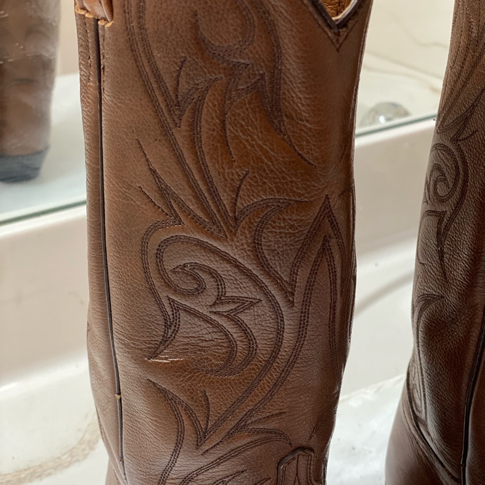 DAN POST Women’s Cowboy Boots size 6.5M excellent condition perfect bottom great - Picture 10 of 10